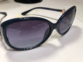 Blue Oversized  Sunglasses With Shoe Design