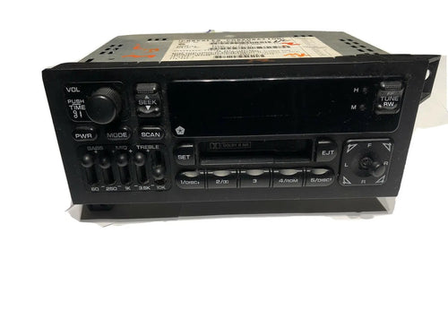 87-00 CHRYSLER JEEP OEM CASSETTE CD PLAYER RADIO EQUALIZER DODGE AUX INPUT by Chrysler