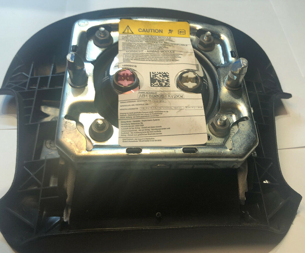 06 07 08 09 10 11 12 13 14 15 16 Impala Driver Airbag Air Bag Wheel Used Grey