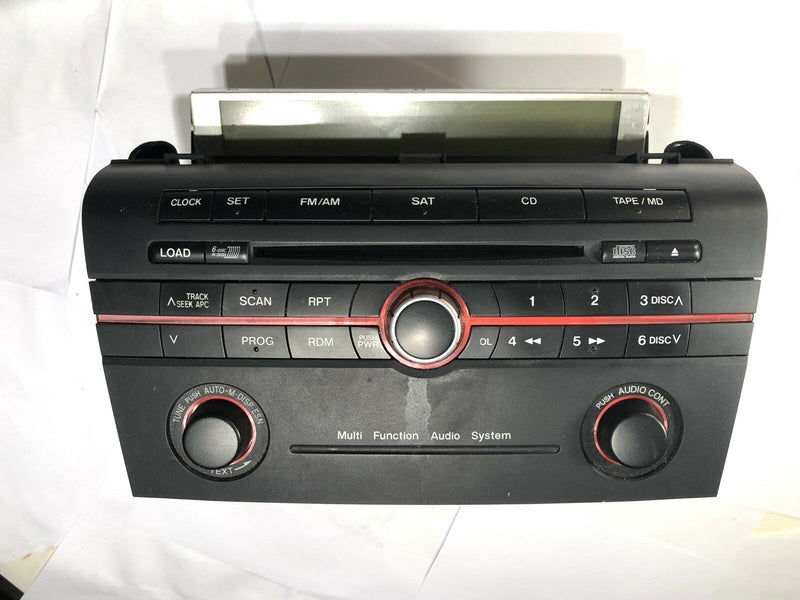 2005 Mazda 3 Radio AM FM CD Player  MULTI FUNCTION AUDIO SYSTEM