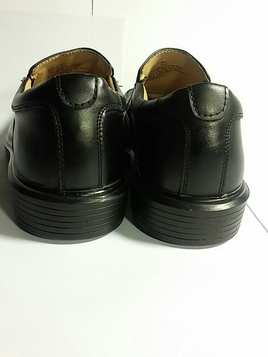 MEN'S BLACK SHOES SIZE 9 CRAFT & BARROW UPPER LEATHER CORE TECHNOLOGY RN#73277