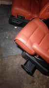 2004-09 NISSAN QUEST 7 COMPLETE LEATHER SEATS SET COLOR CODE: rouge (G)