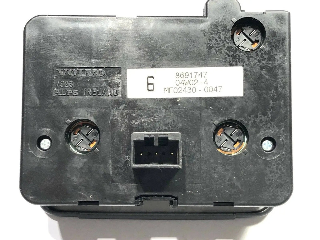 VOLVO S80 05 OEM HEADLIGHT HEAD LIGHT MIRROR CONTROL SWITCH UNIT 8691747 Black by VOLVO OEM ALPS