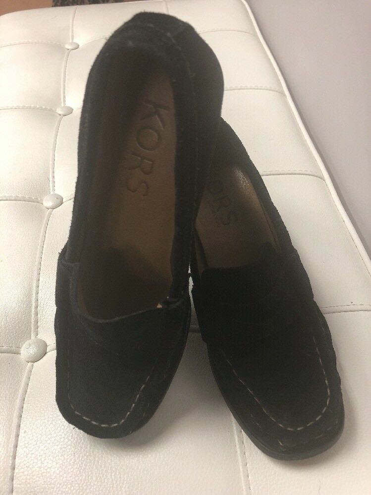 Kors By Michael Kors Wedge Sude Loafers Size8.5