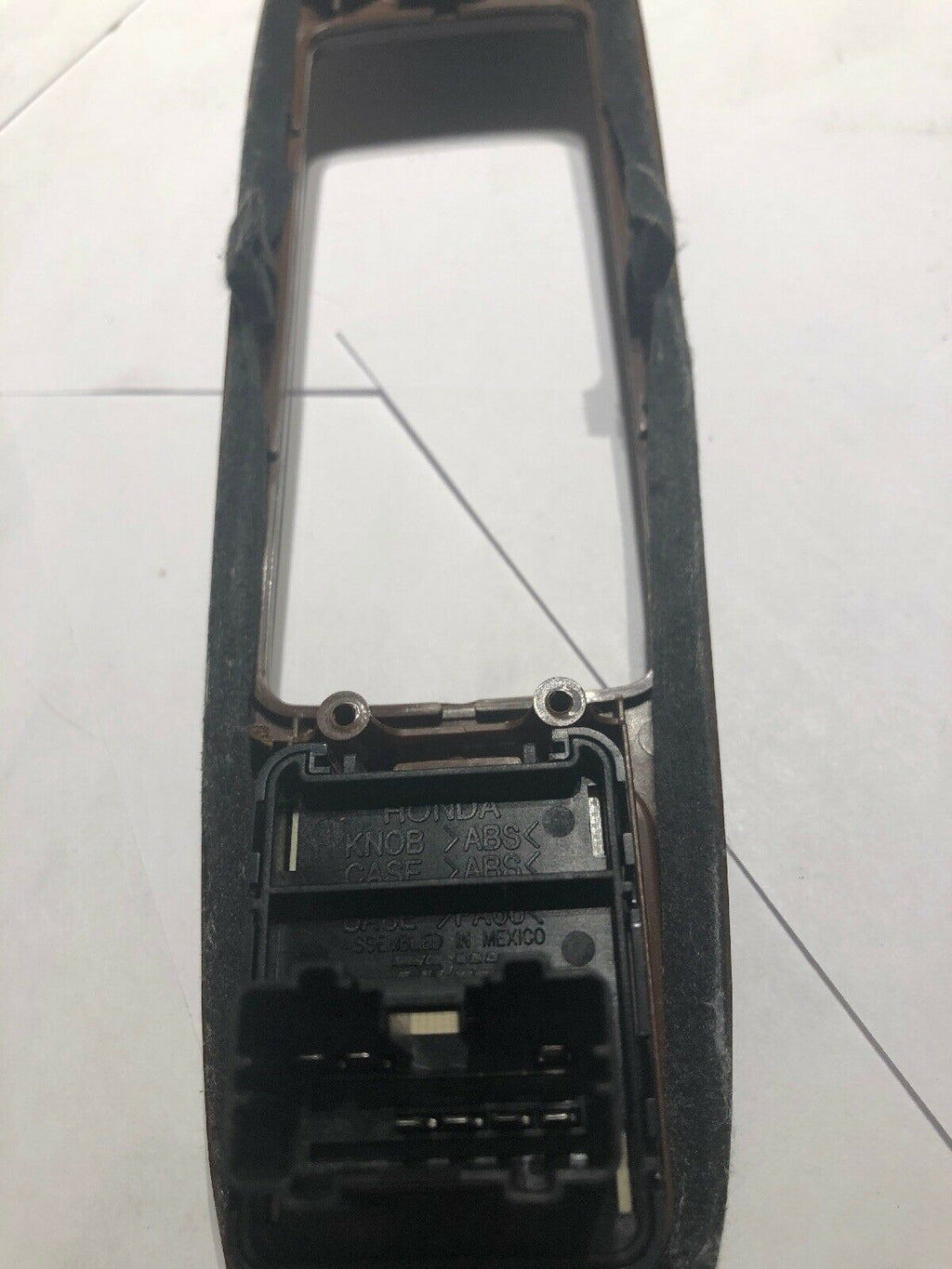 CR-V NEW FRONT DOOR PANEL POWER MASTER WINDOW SWITCH TRIM BEZEL CAP DRIVER LF