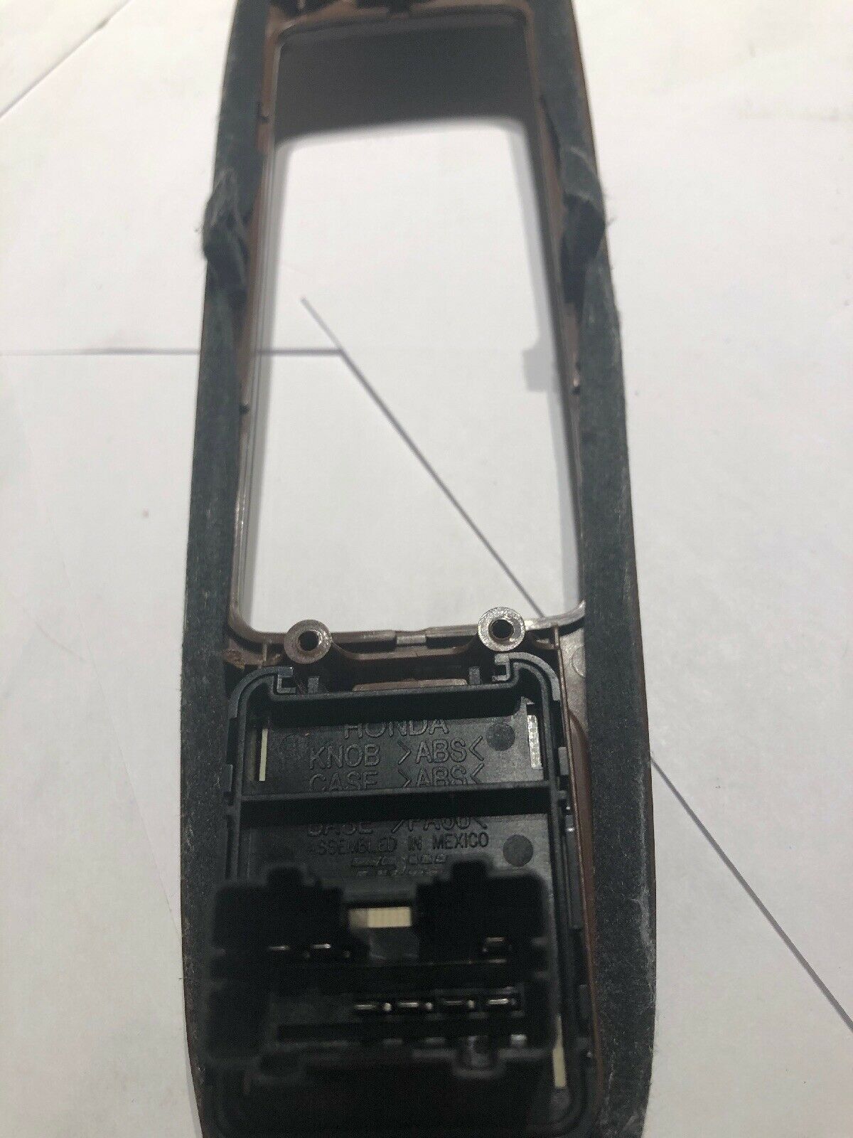 CR-V NEW FRONT DOOR PANEL POWER MASTER WINDOW SWITCH TRIM BEZEL CAP DRIVER LF