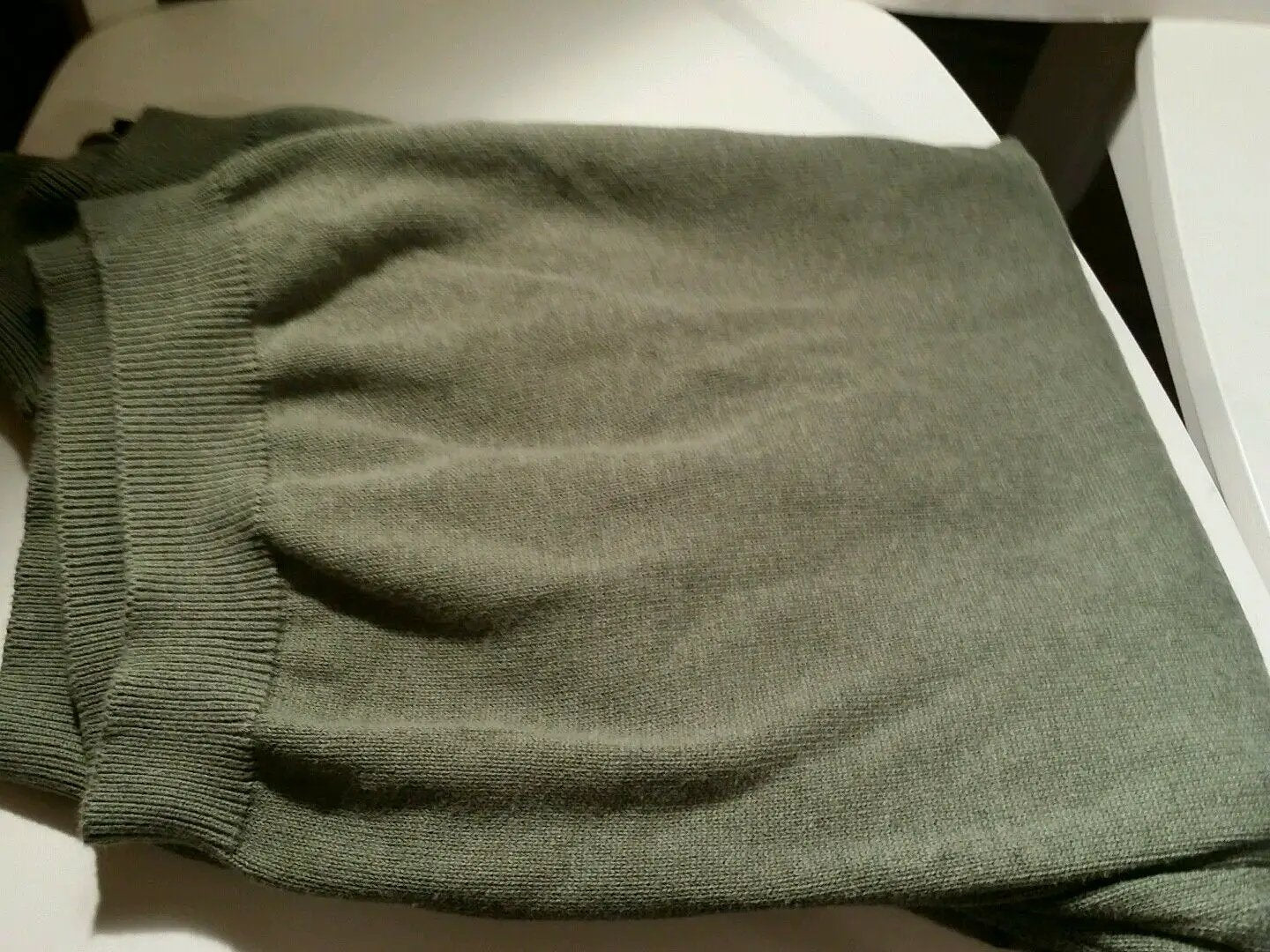 Eddie bauer large zip up sweater tall%100 percent cotton zip up sweater. by Eddie Bauer