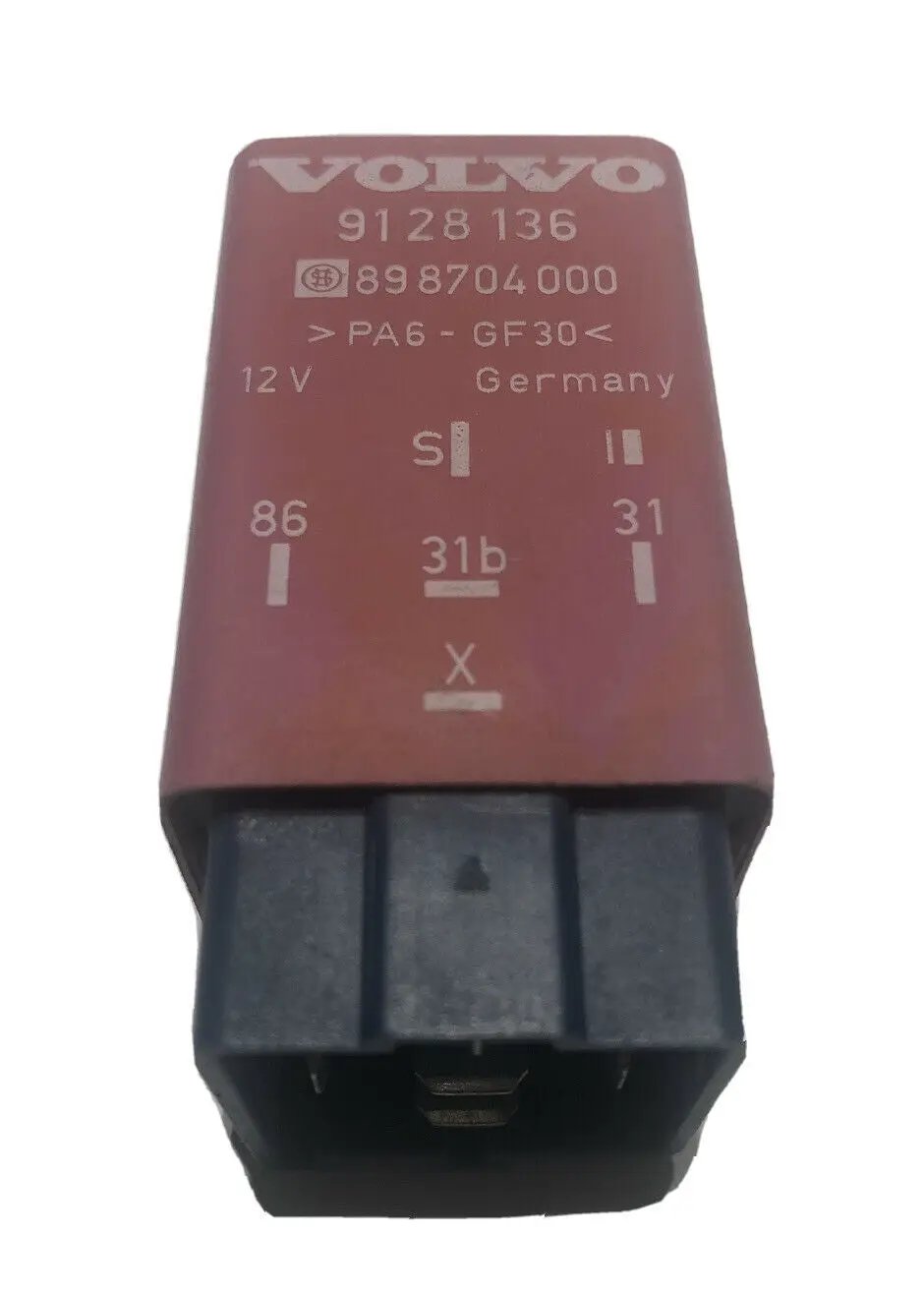 Volvo Relay Intermittent Wiper 9128136 K-204 for 850/C70/V70/S70/960 by Volvo