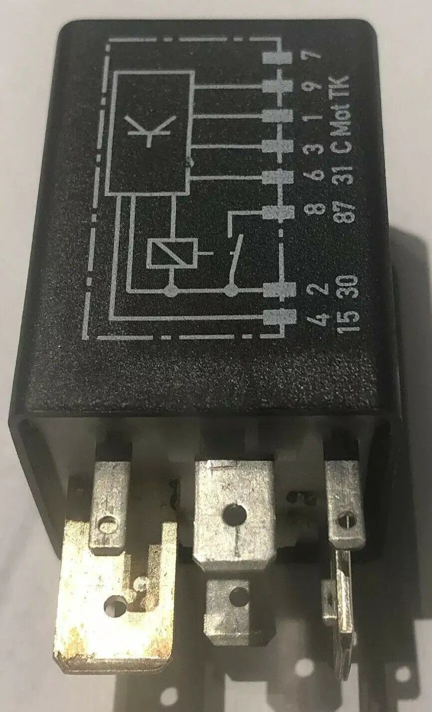OEM VW Jetta Golf GTI MK4 Beetle #409 fuel pump RELAY 1J0 906 383C 7 pin by Volkswagen