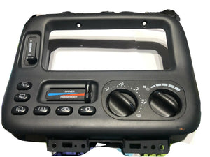 1996 2000 Dodge Caravan A/C Heater Climate Control Black Bezel