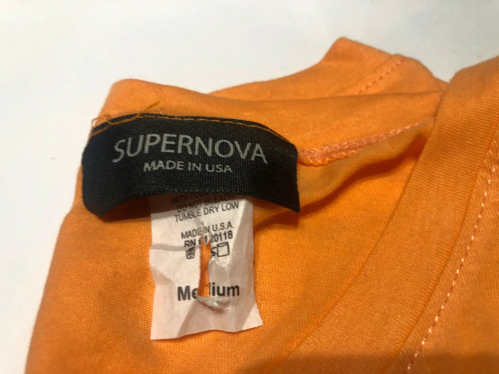 Over It Orange T-Shirt Size M by Nike