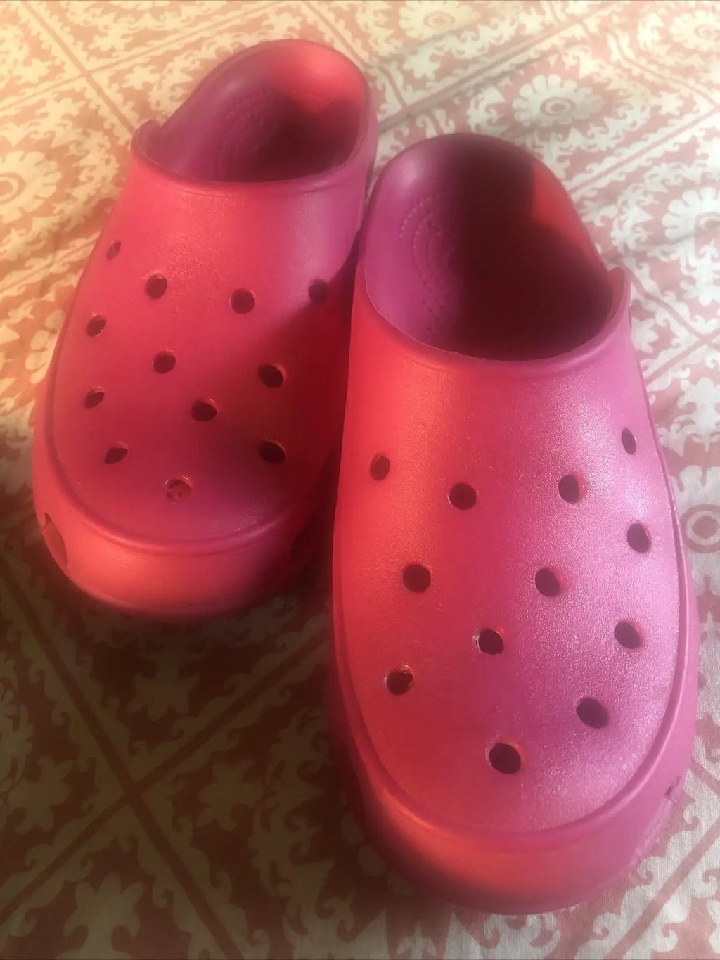 Crocs Freesail Pink Clogs WOMENS size 6 by Crocs