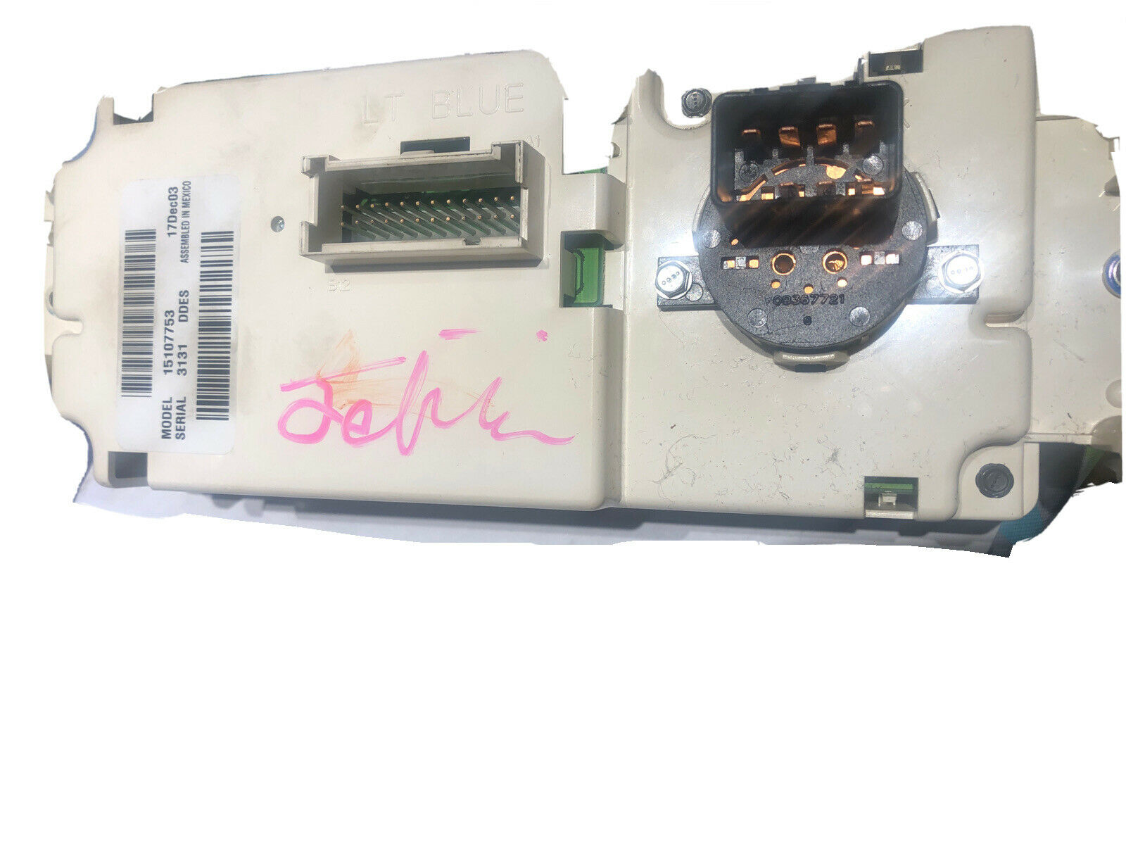 03-04 Chevrolet Avalanche Temperature AC Climate 15107753 Control 308-10f2