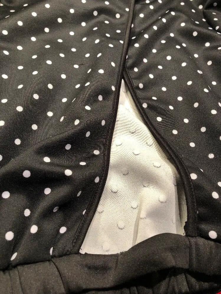 Ann Taylor black + white polka dot shirt XS by Ann Taylor