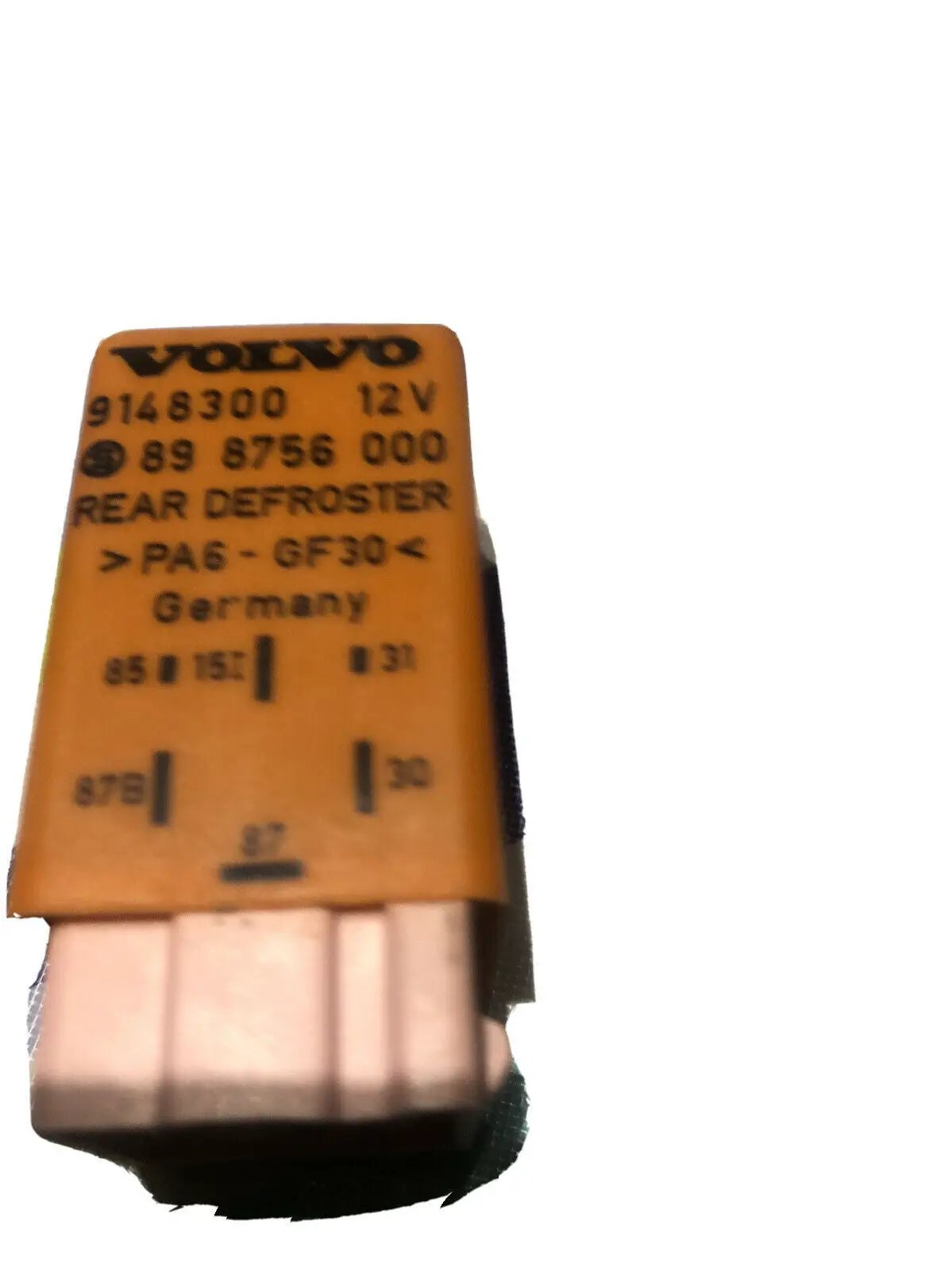 VOLVO REAR WINDOW DEFROSTER TIMER RELAY 9148300 A 208 898756000 by Volvo
