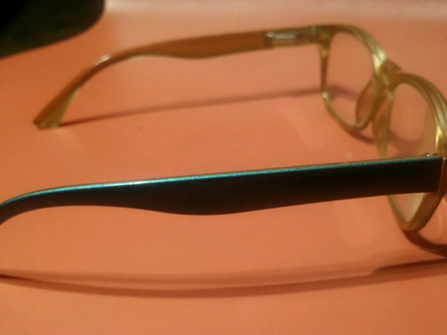 Green nerd eyeglass frames by DALEY1DEALS,LLC.