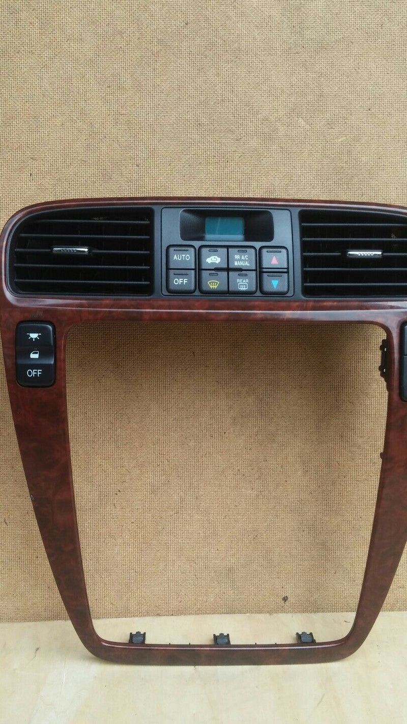 Acura PREMIUM CONDITIONING AC HEAT CLIMATE CONTROL  UNIT BEZEL HAZARD SWITCH OEM