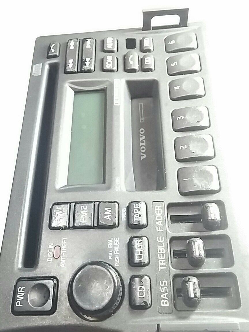 97-04 Volvo 40 70 Factory Radio Cd Cassette Player 3533771-1 OEM SC-816 & CODE