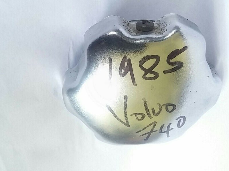 Volvo 240 740 740 silver Chrome engine motor oil cap OEM 1985-1995