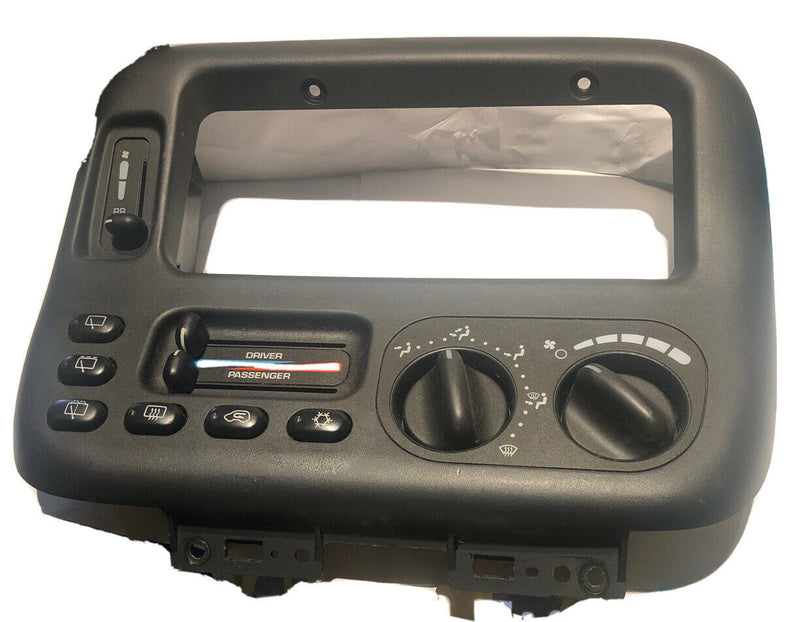 1996-2000 Dodge Caravan A/C Heater Climate Control 96 97 98 99 00 Black Bezel