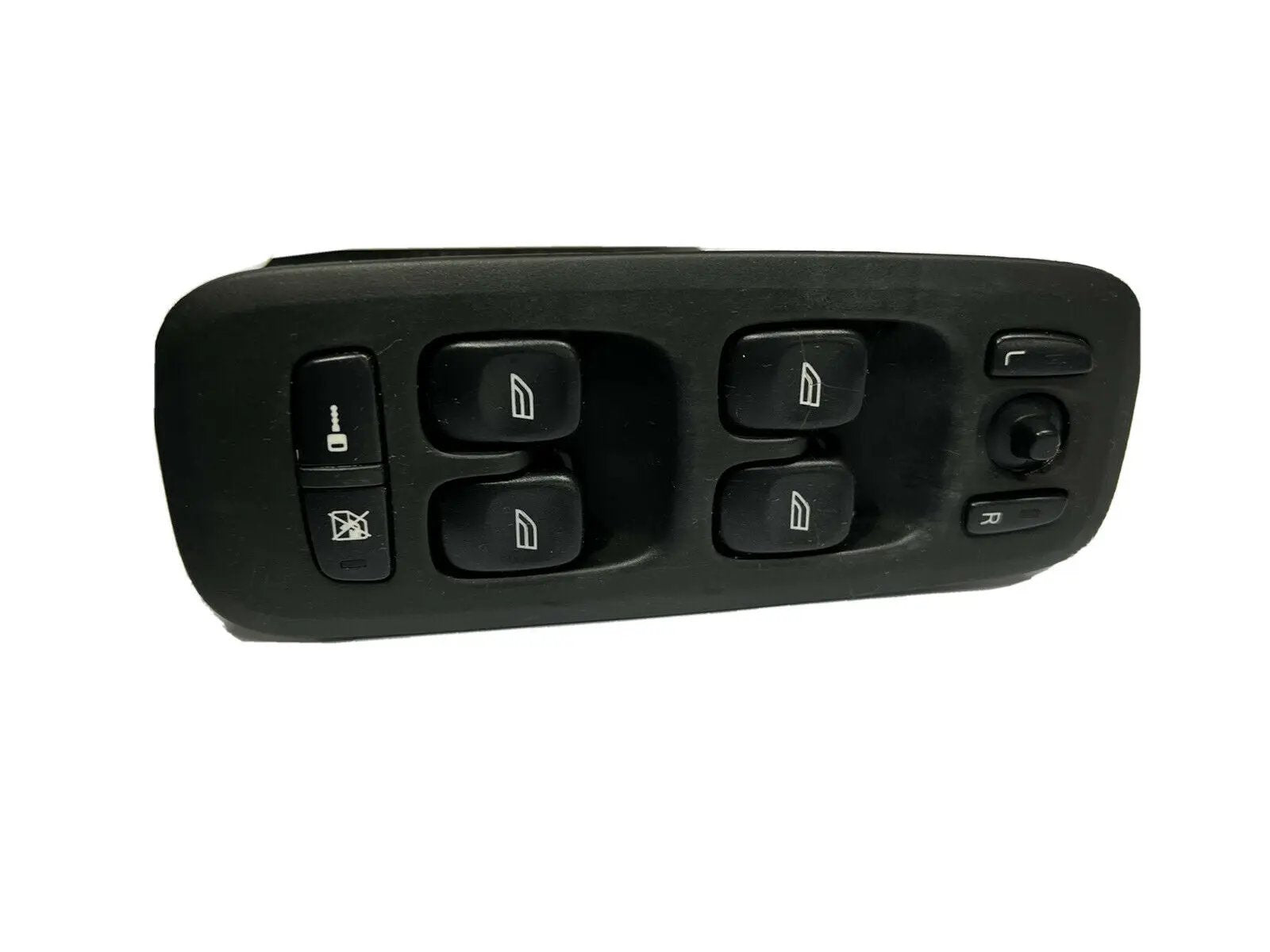 B2 Volvo Master Window Switch W/ Bezel V70 S60 S80 XC70 XC90 Tested Genuine by Volvo
