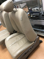 2003-2007 04 05 NISSAN MURANO DRIVER PASSENGER LEATHER SEATS POWER TRACK TAN OEM