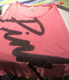 1 PINK Victoria Secret Size XS/S Womens Sleeveless Pink Logo Tank Top Shirt PINK