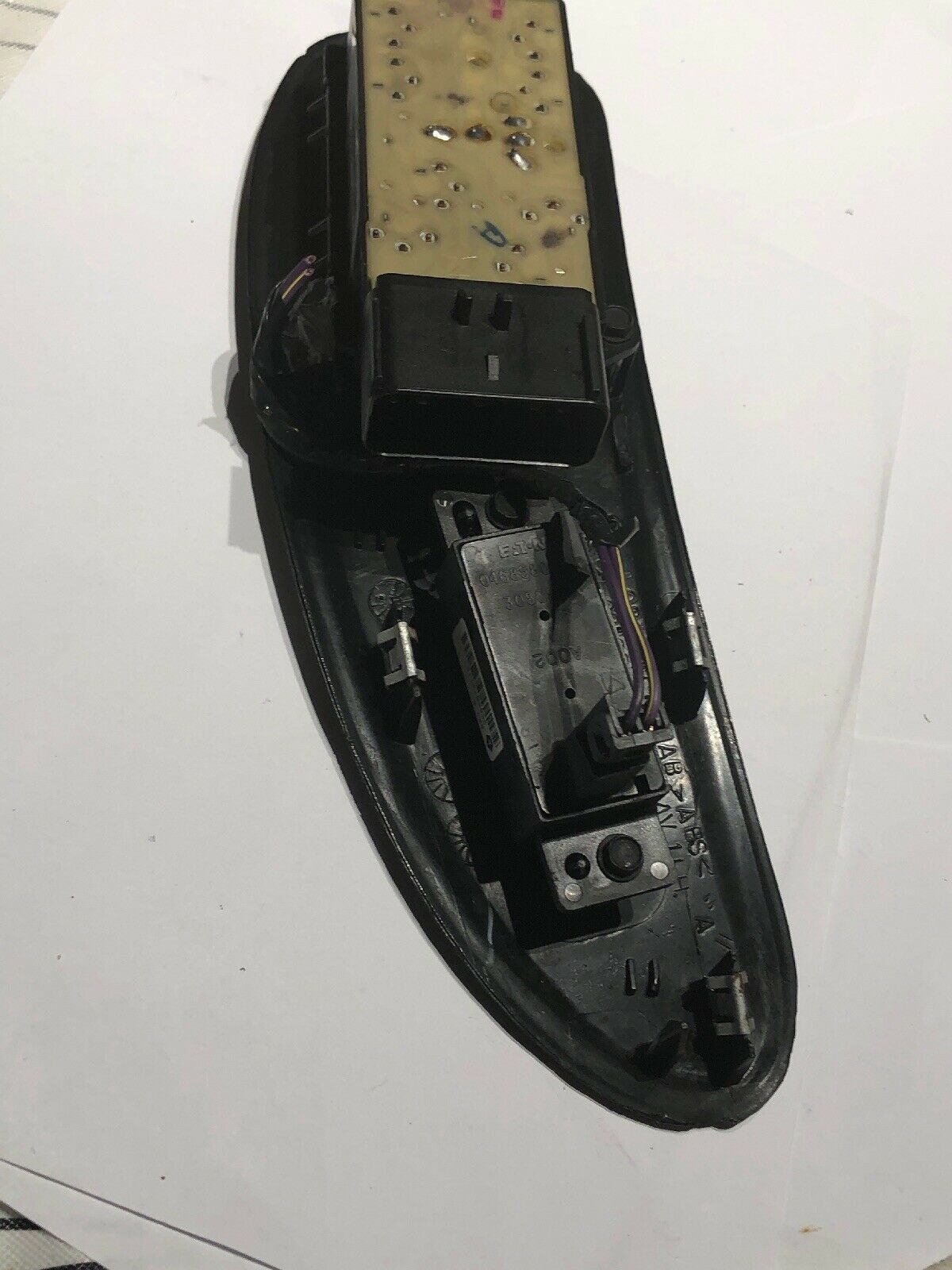 GRAND CARAVAN DRIVER SIDE MASTER POWER WINDOW VENT SWITCH w/ MEMORY WOODGRAIN 02