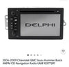 2004-2009 Chevrolet GMC Isuzu Hummer Buick AMFM CD Navigation Radio UM8 10377287