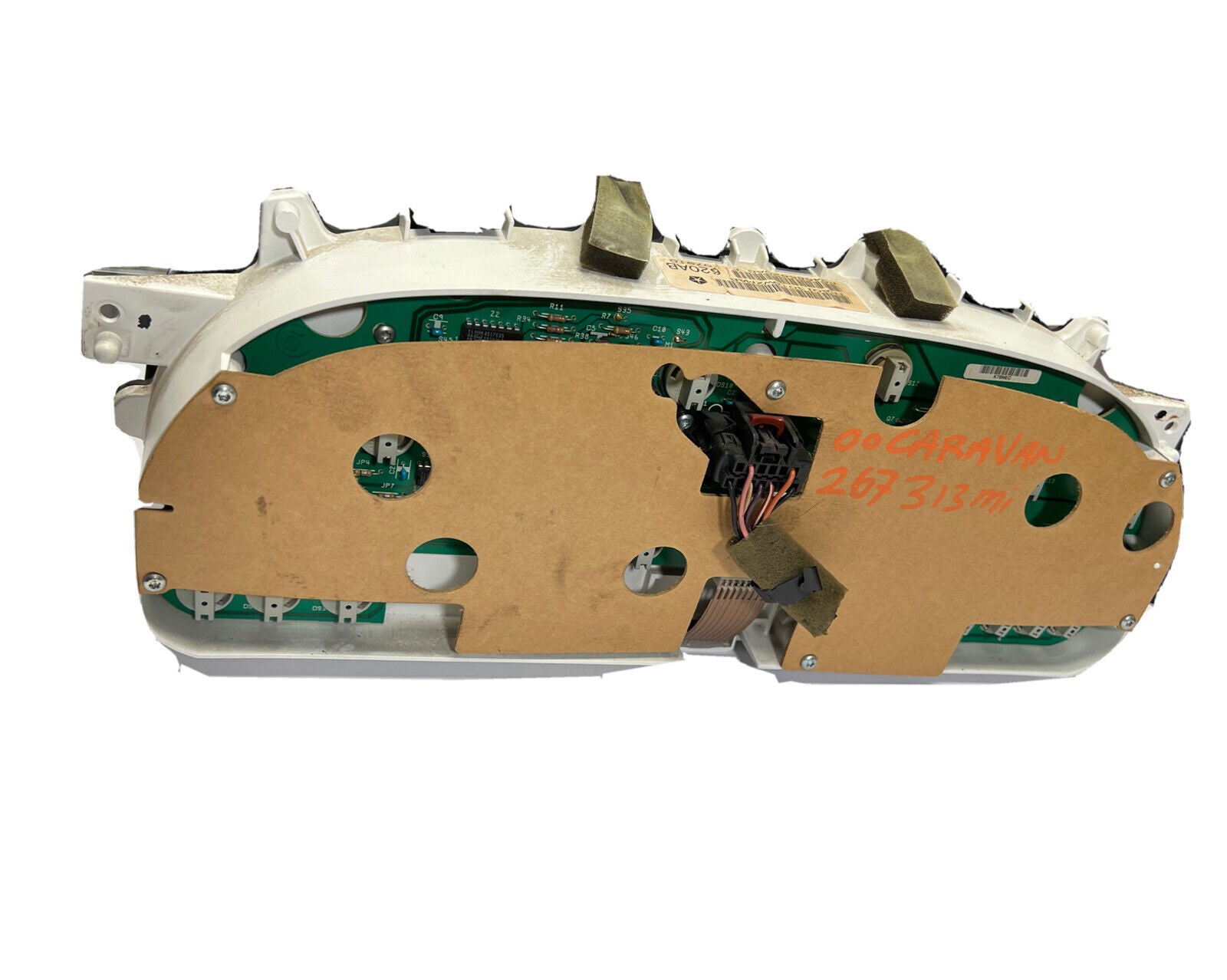 1996-2000 DODGE CARAVAN OEM tachcometer adometer gas gauge cluster SPEEDOMETER