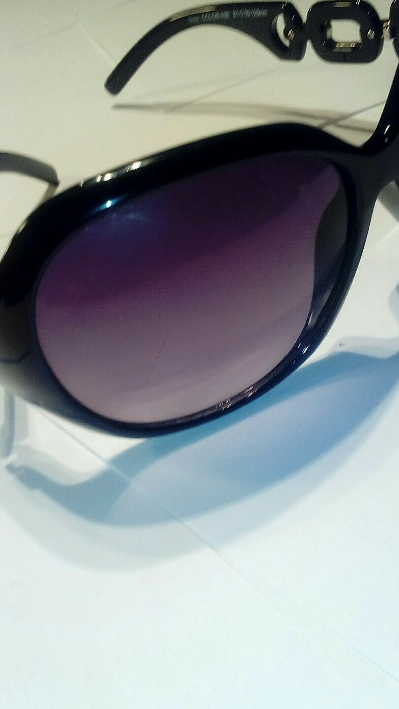 Espirit large black  oversized  sunglasses  with chain arm.