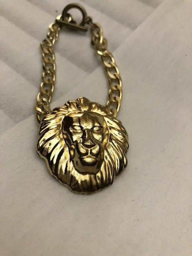 Lions Head Costume Gold Braclet by DALEY1DEALS,LLC.