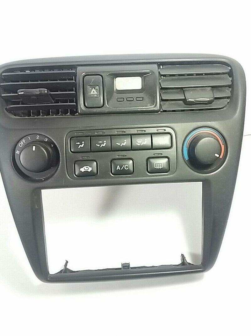 Climate 1998 99 00 01 02 Honda Accord AC Heat Control Unit w/ Clock/w Bezel 2002