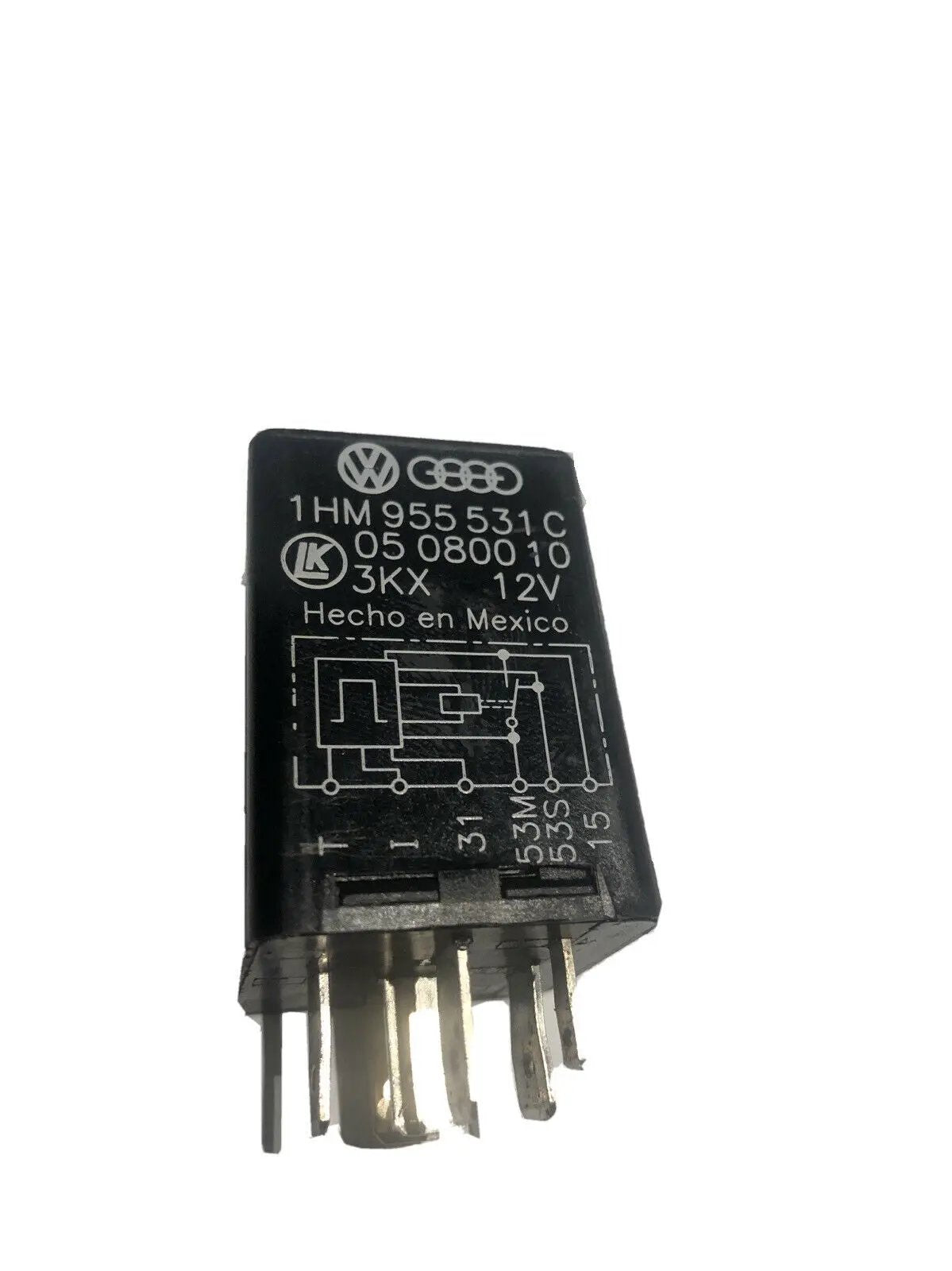 Intermittent Wiper Relay # 196 93-99 VW Jetta Golf GTI Cabrio - 1HM 955 531 C by Volkswagen