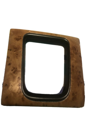 Woodgrain Center Console Shifter Trim Bezel For 2003 2007 Honda Accord
