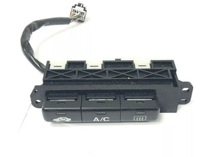 #89 1999 2000 HONDA CIVIC heater ac controls dash bezel part Defrost control