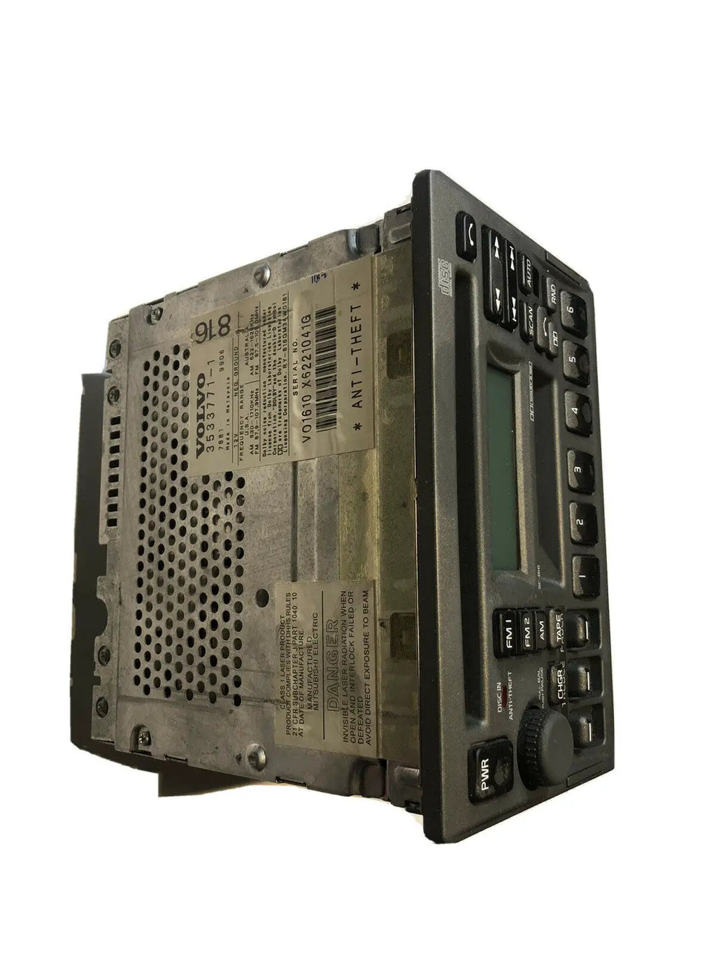 93-2000 VOLVO 850 S70 V70 S40 V40 Radio CD Player SC-816 1995 1996 1997 98 99 by Volvo
