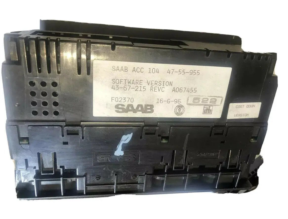 94-98 Saab 900 Heater A/C Climate Control Head Temperature Switch HVAC. A3 by Saab