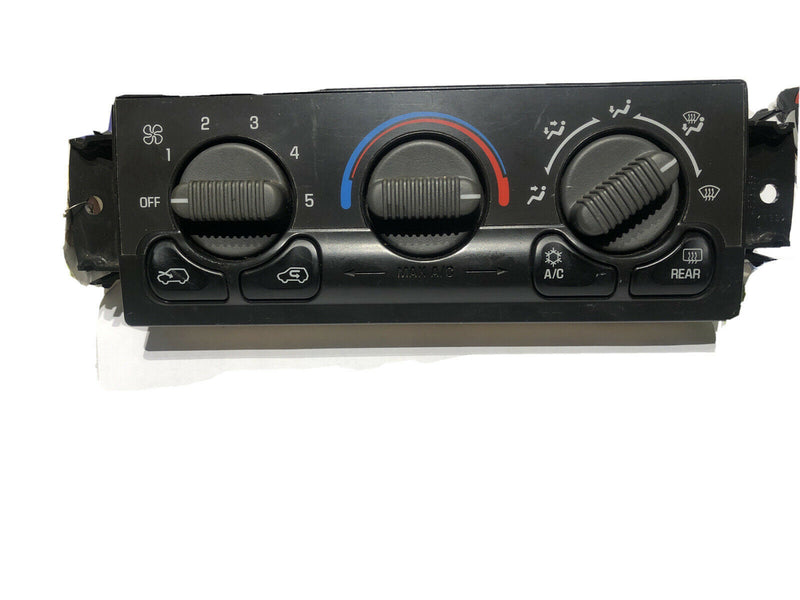 99-02 Chevy Silverado climate control w/ rear defrost Suburban Tahoe 15753263