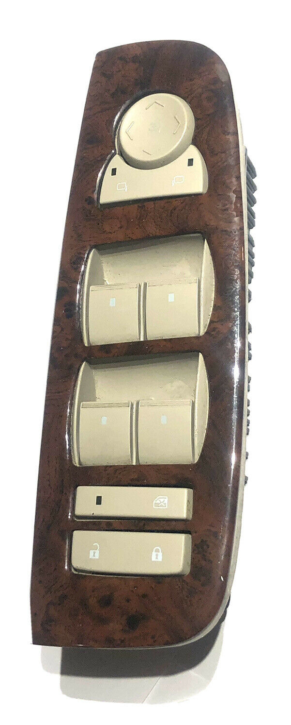 2006-2011 OEM CADILLAC DTS FRONT LEFT DOOR WINDOW MIRROR MASTER SWITCH 15911982.
