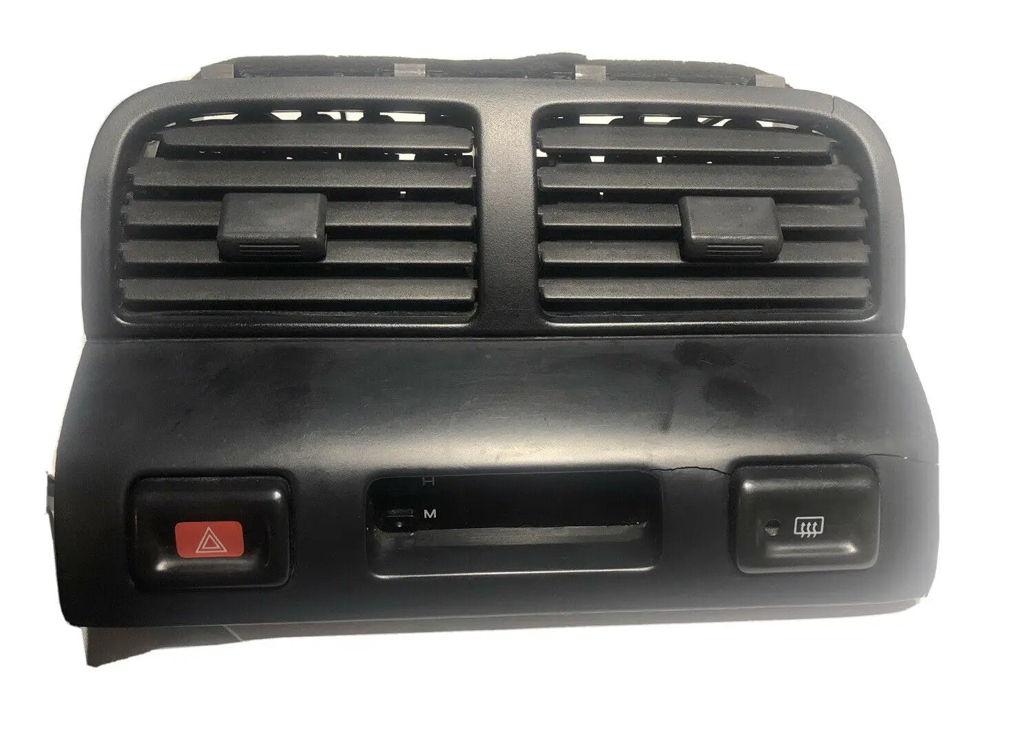 95 96 97 98 99 Nissan Maxima AC VENTS BLACK Clock Bezel Air Upper Center Dash by Nissan