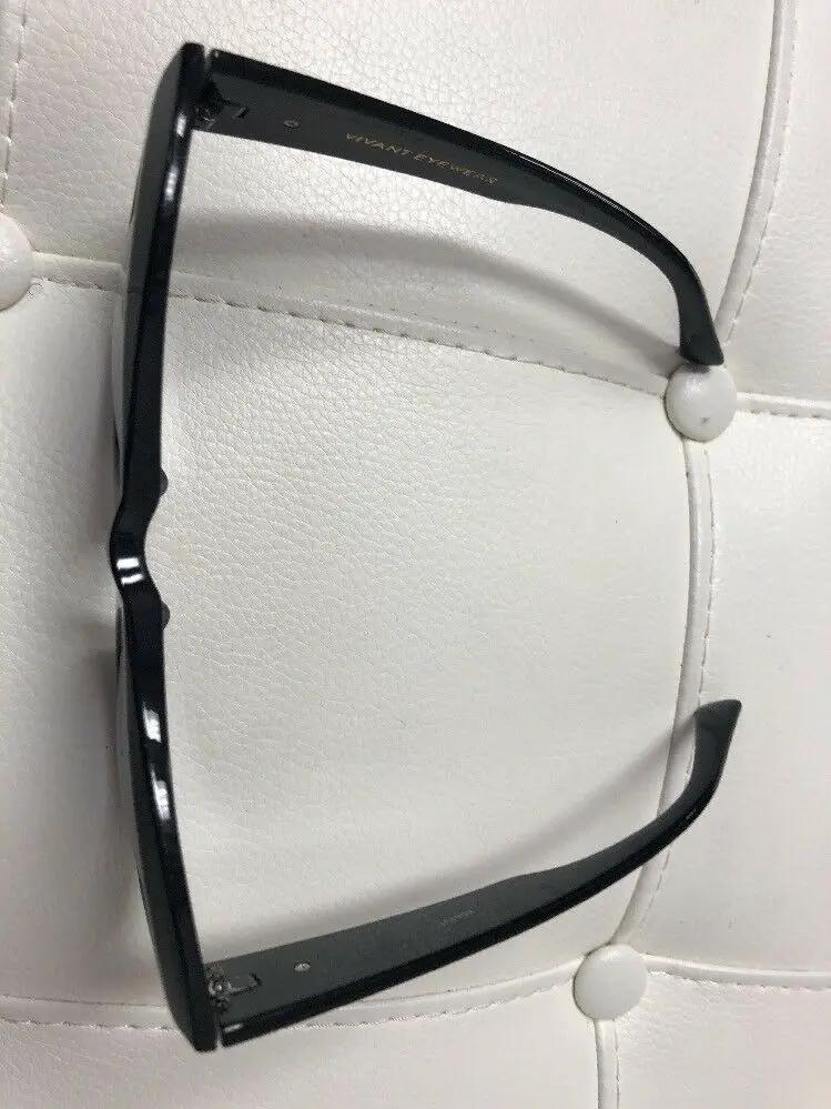 CLASSIC VINTAGE HIP HOP RAPPER Clear Lens EYE GLASSES Thick Black Fashion Frame by VIVANT Eyewear