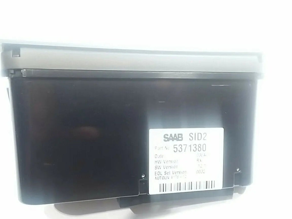 SAAB 95 SID SIU INFORMATION RADIO DISPLAY 1998 - 2005 SID2 SID1 PART # 5371380 by DALEY1DEALS,LLC.