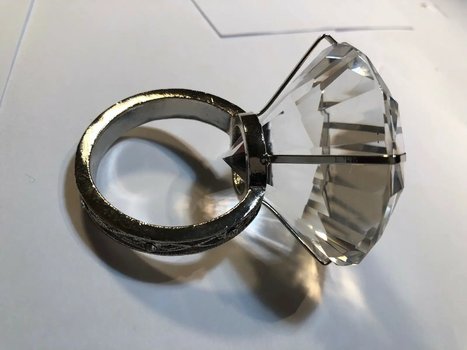 Diamond Ring Hankerchiek Holder by DALEY1DEALS,LLC.