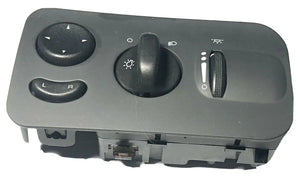 01-07 Dodge Grand Caravan Headlight Mirror Control Switch OEM w/fog Light pull