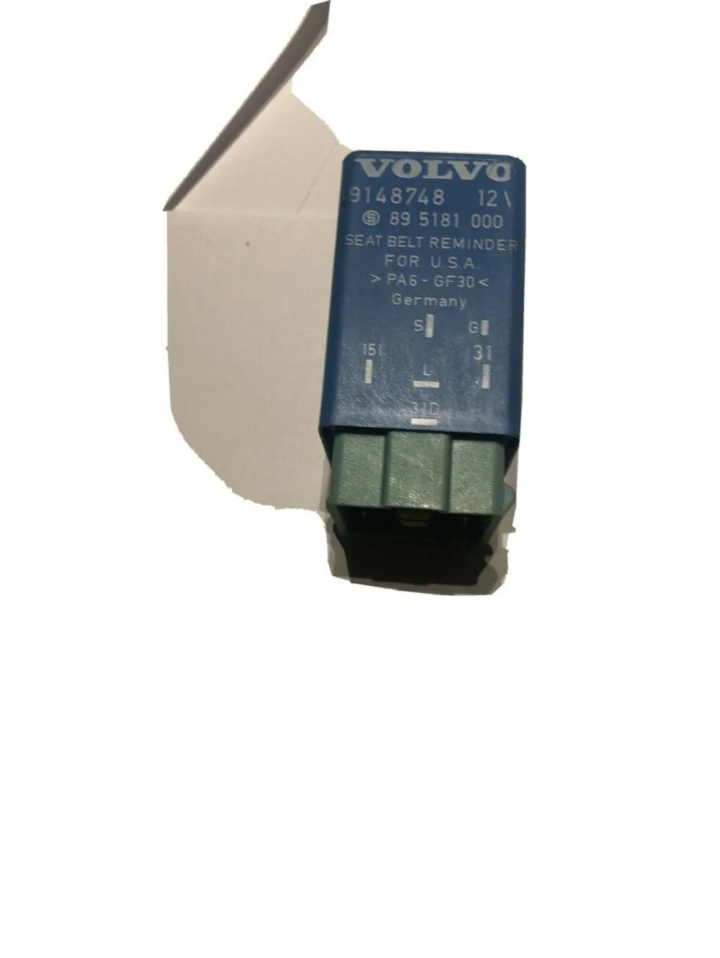 OEM VOLVO SEAT BELT REMINDER RELAY 9148748 9128137 I 212 Stribel 895181000 by Volvo