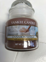 YANKEE CANDLE 3.7OZ CINNAMON Vanilla