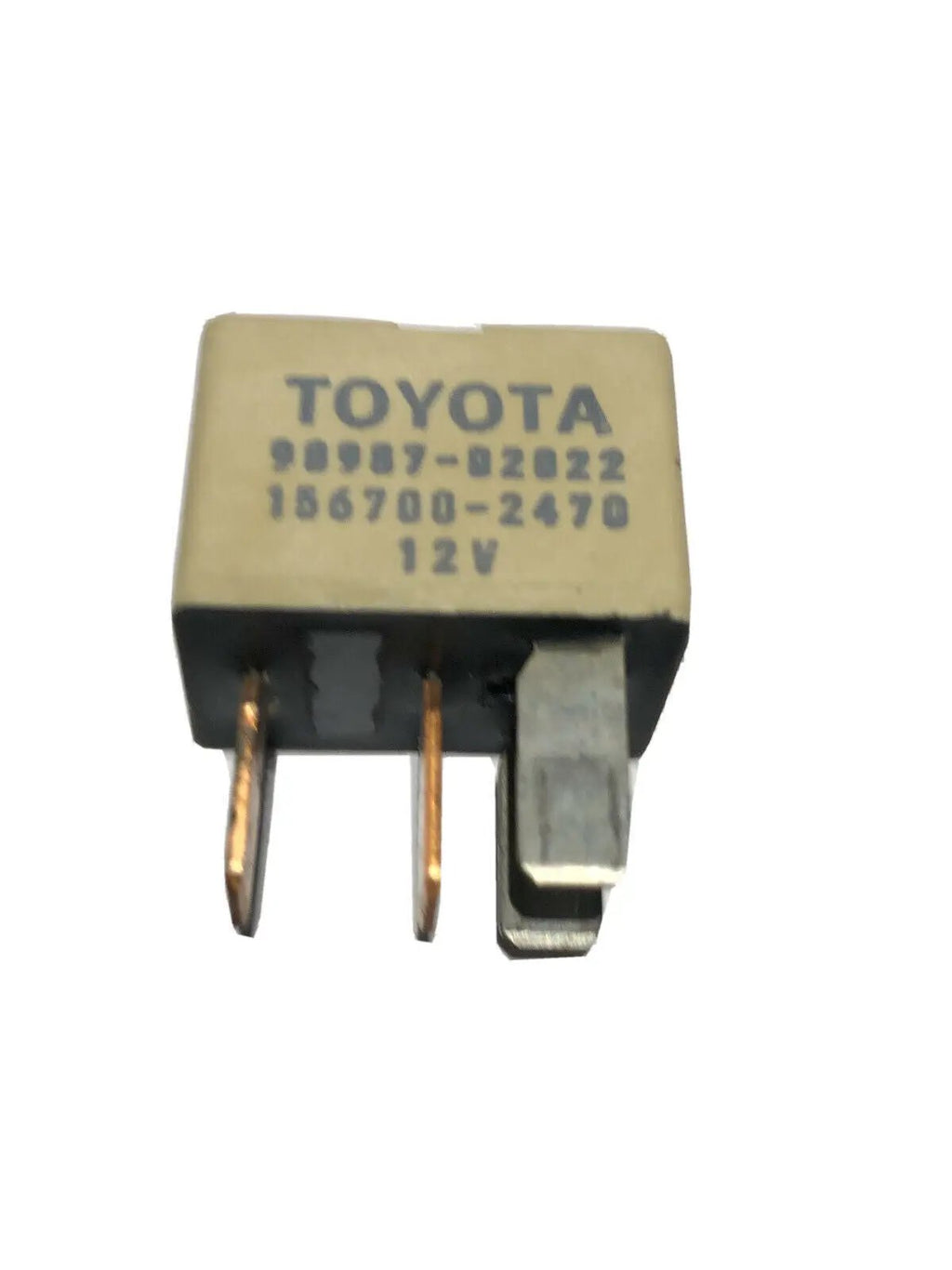 OEM OE original Toyota 90987-02022 tan Denso 156700-2470 relay AC clutch fan by Toyota