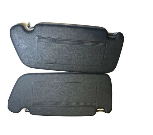 1983-93 VOLVO 240 242 244 245 SHADE SET SUN VISORS BLACK & WHITE OEM LEFT/RIGHT by Volvo