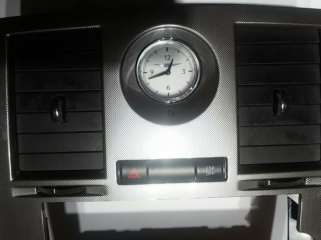 06-08 DODGE CHARGER AC CONTROL CLIMATE HEATER TEMPERATURE & BEZEL  55111870AI